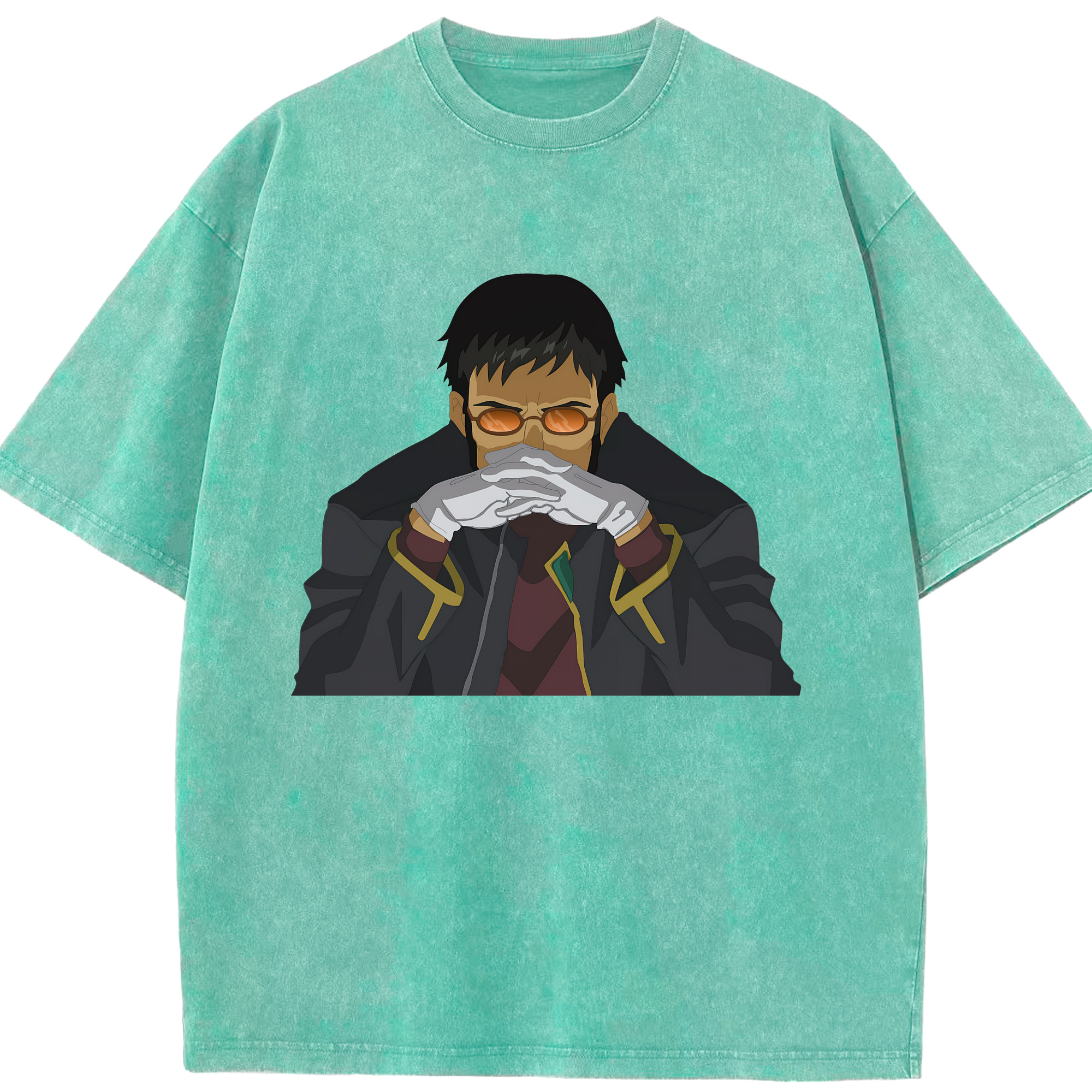 （画像用） EVA 新世紀エヴァンゲリオン 綿100% ヴィンテージ風 半袖Tシャツ（フロントプリント）